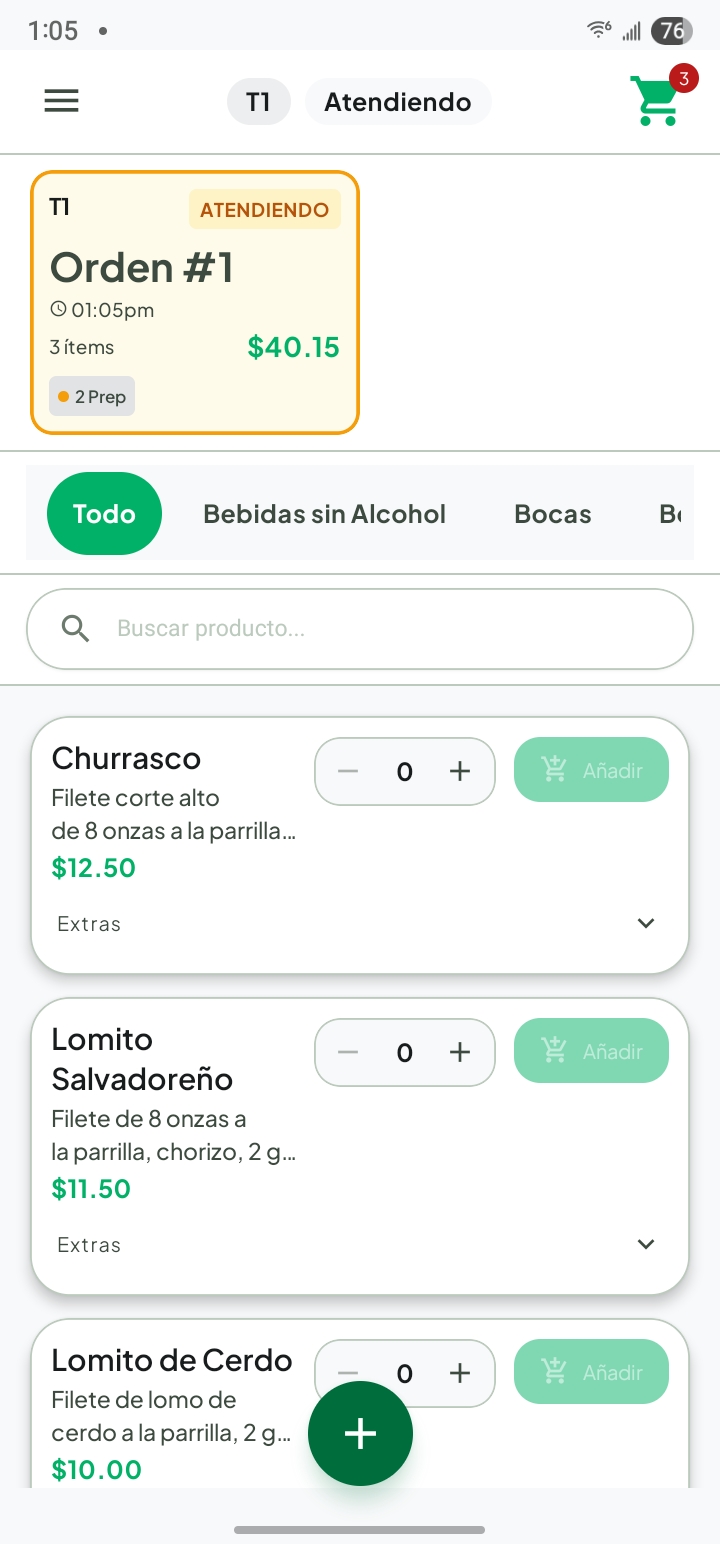 Al Corte POS Interface
