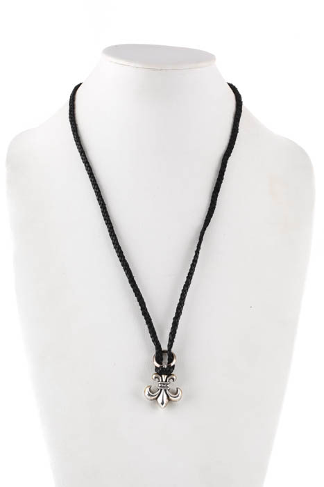 Chrome Hearts Womens Sterling Silver Necklace 1998 Fleur ...