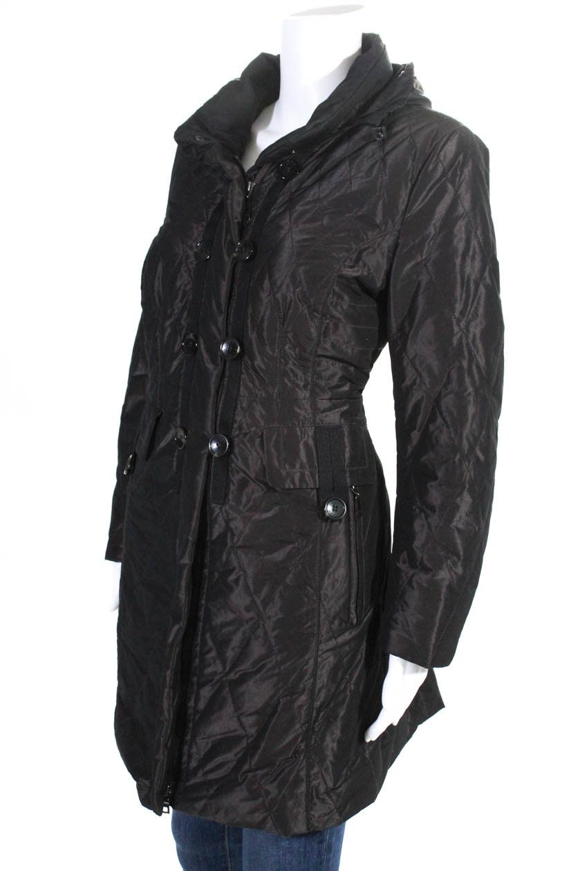 Greenstone Womens Long Sleeve Hooded Parka Coat Jacket Brown Size EUR ...