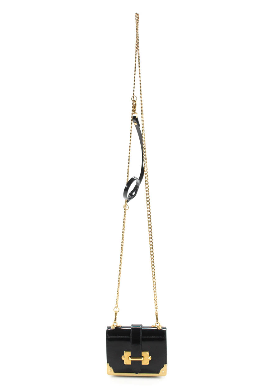 Prada Crossbody Bag Gold Chain IUCN Water