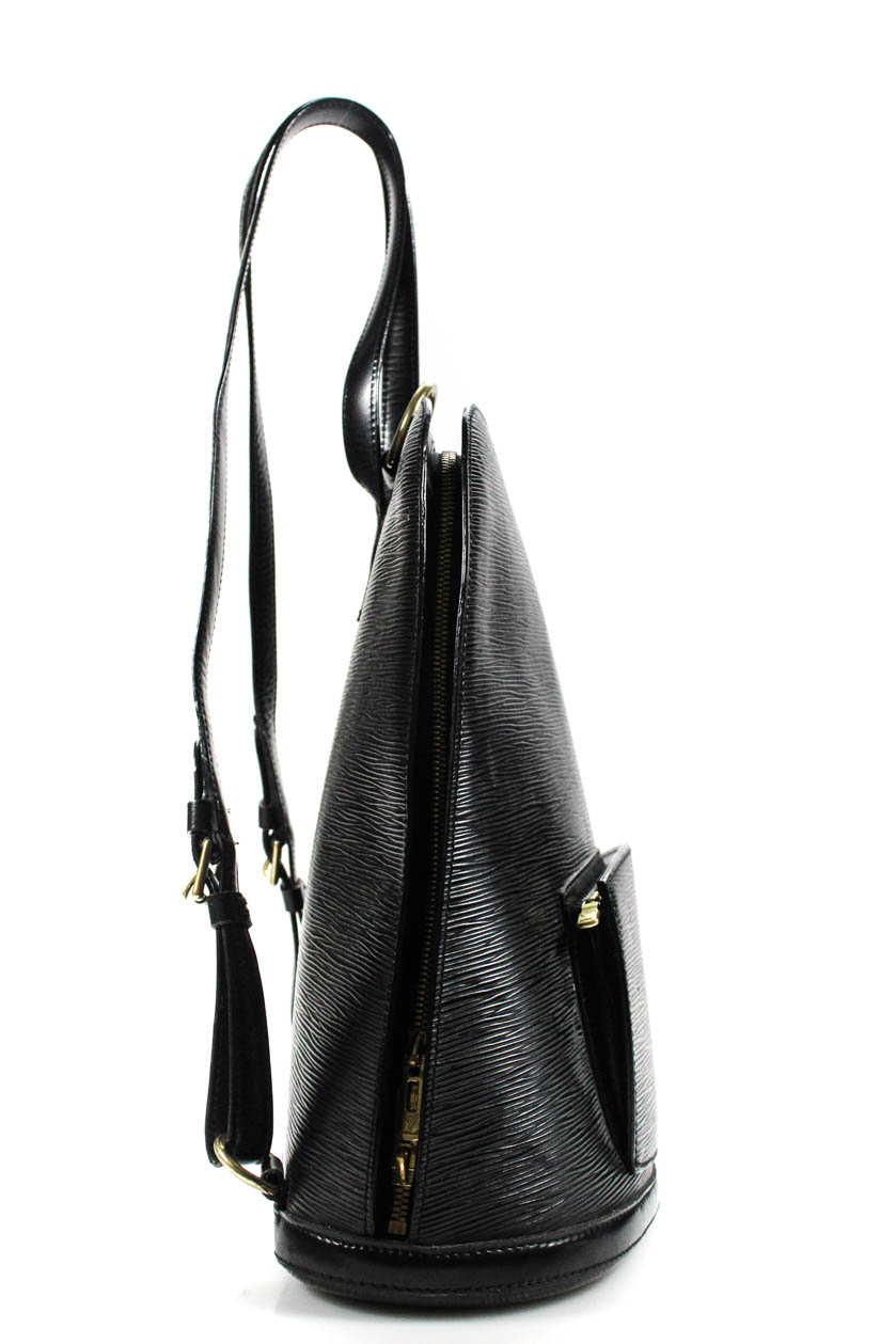 Louis Vuitton Womens Goeblins Epi Leather Backpack Black | eBay