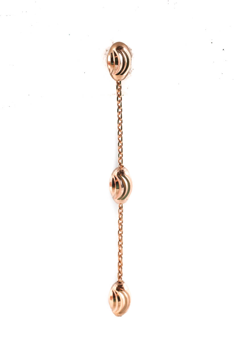 Links of London Womens Rose Gold Tone Silver Beaded Long Essentials