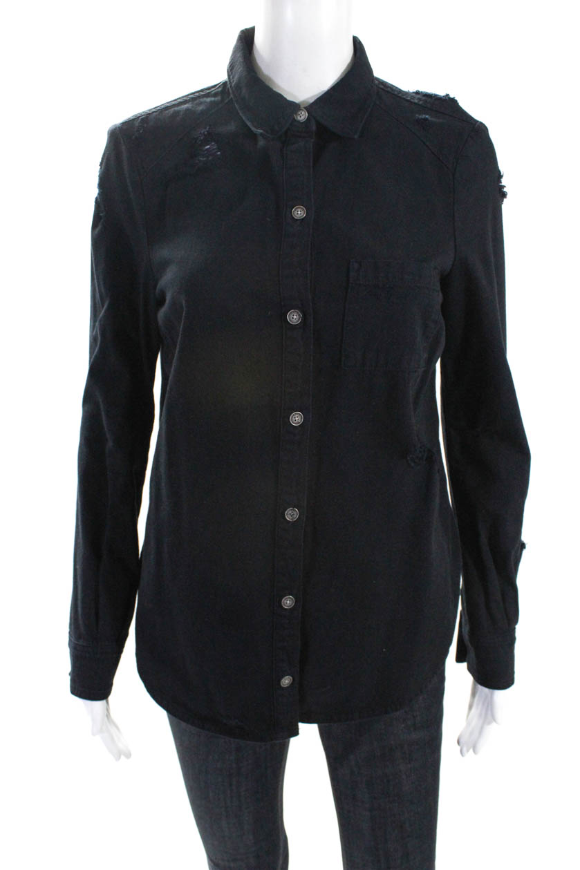 paige button down shirt