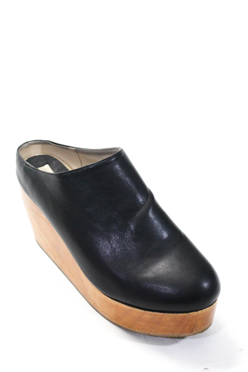 platform wedge clogs