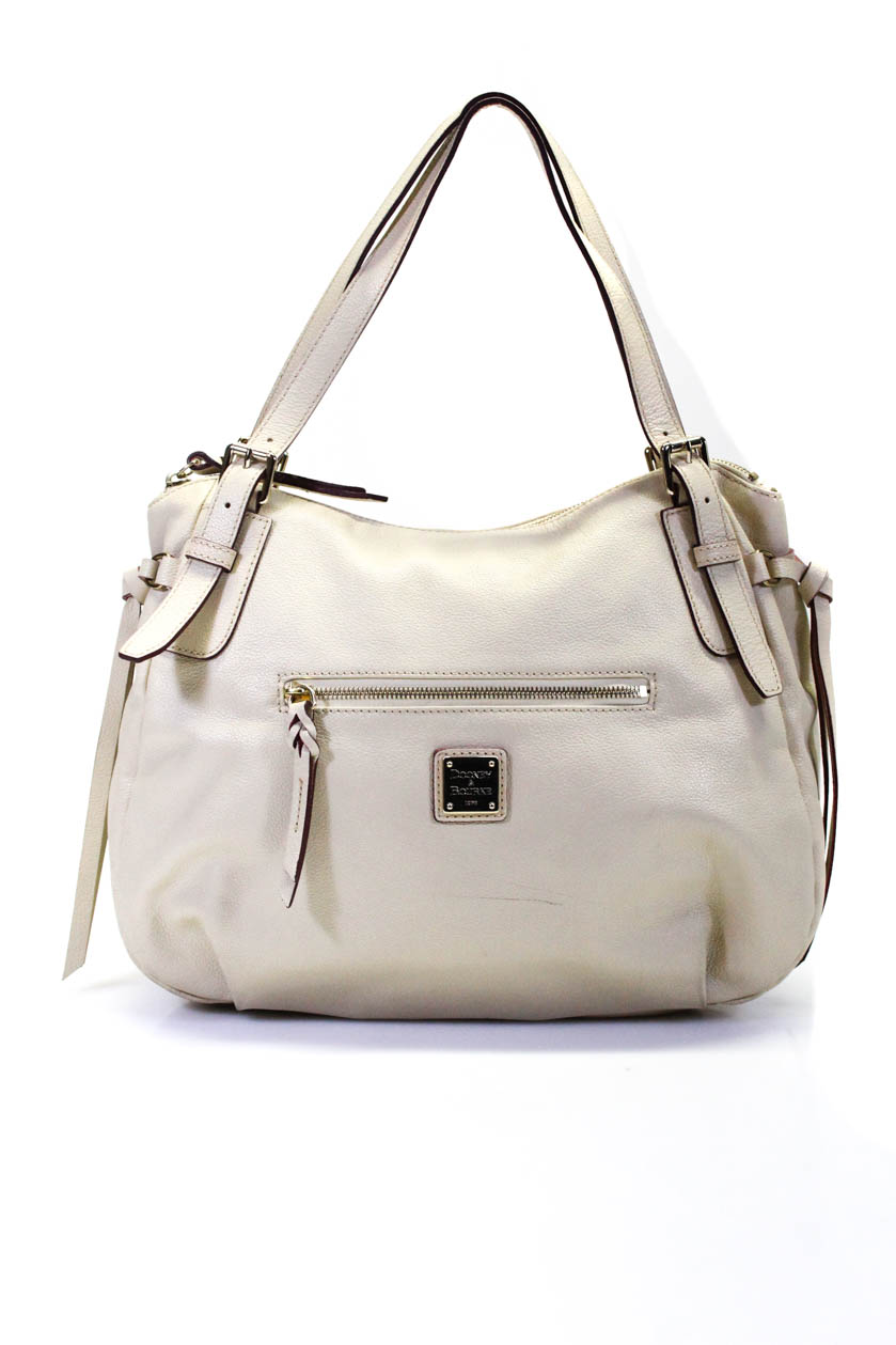 dooney and bourke beige purse