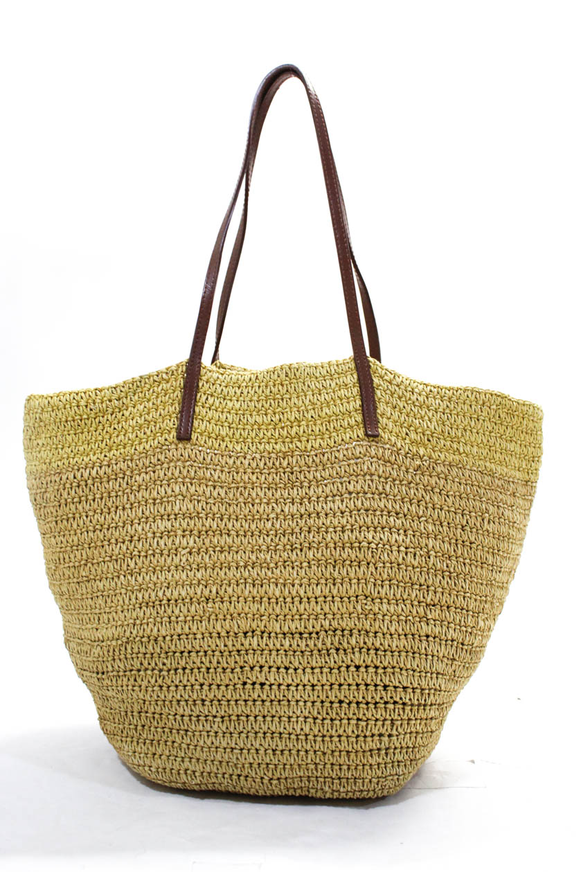 J Crew Straw Large Tote Handbag | eBay