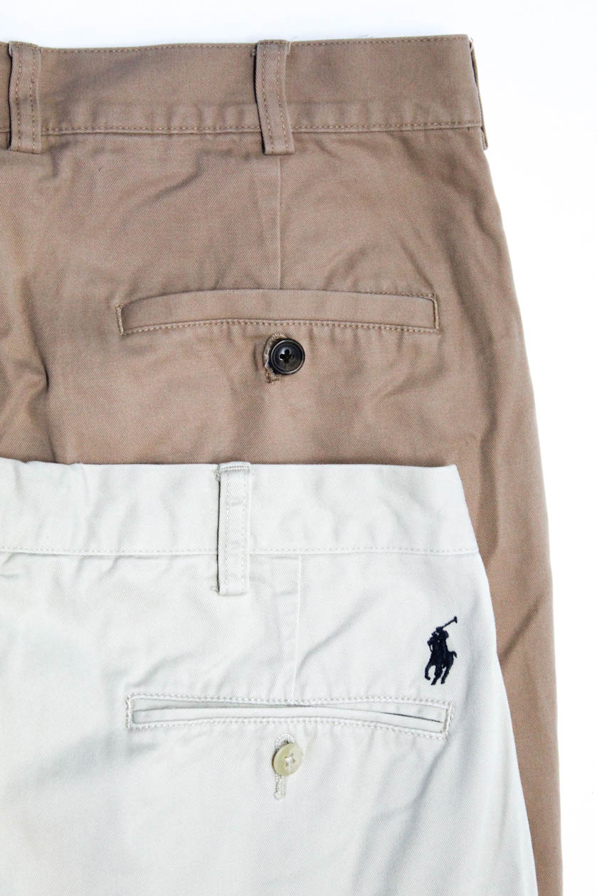 ralph lauren khaki joggers