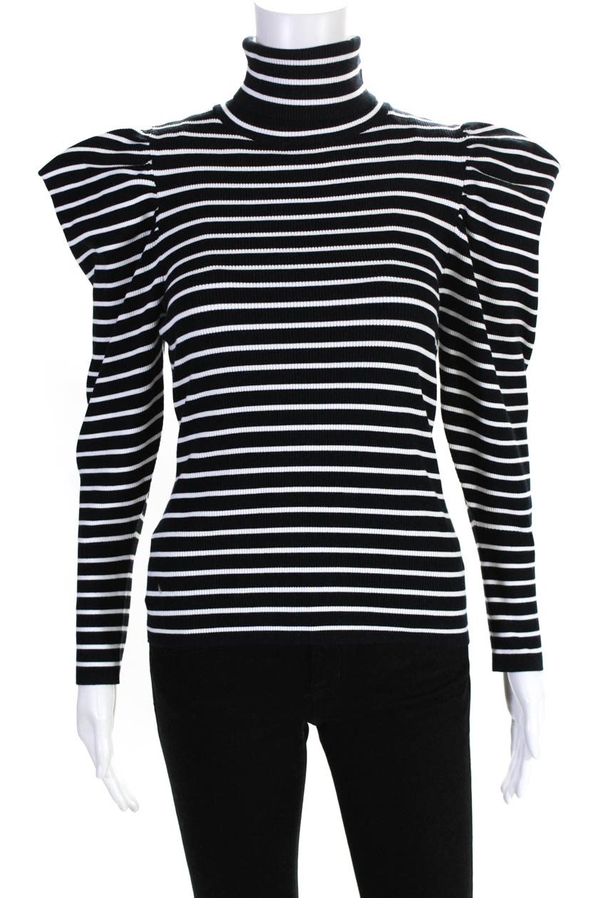 alc striped turtleneck