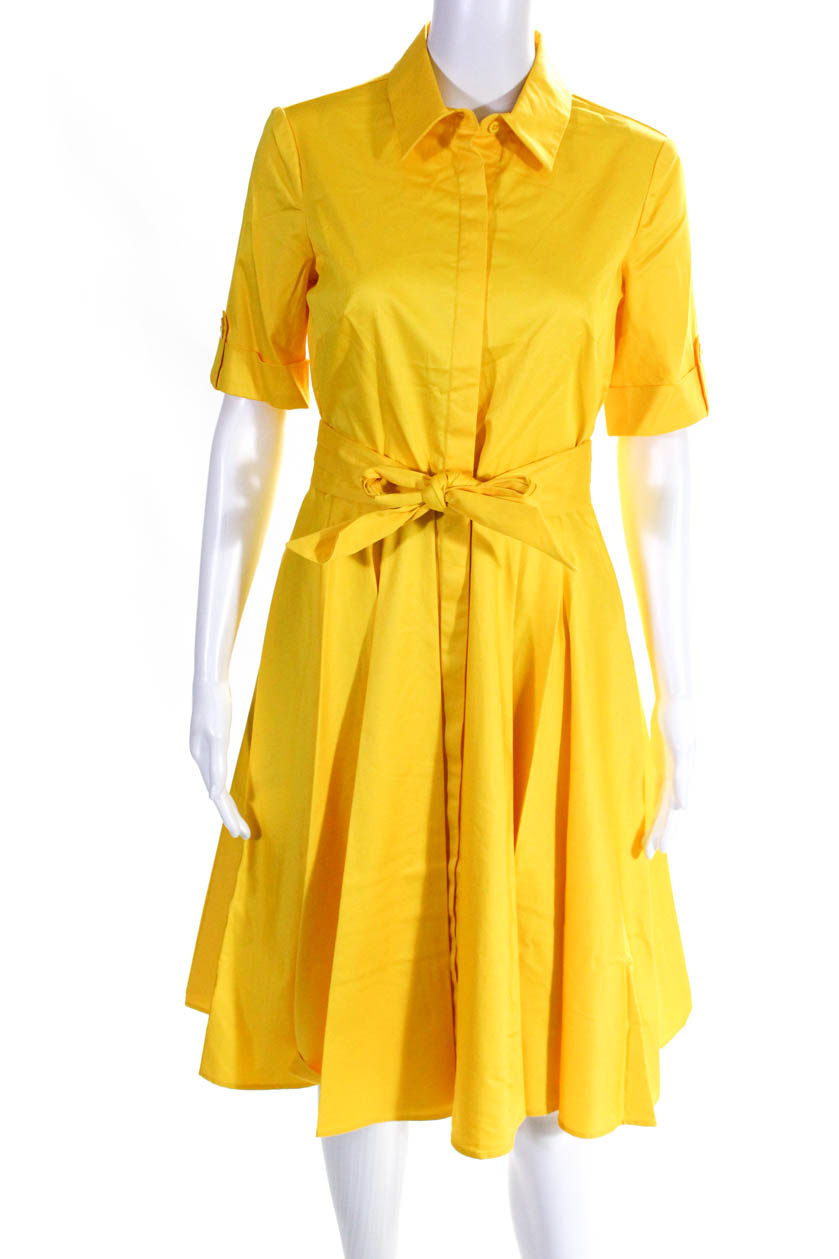 yellow dress size 22