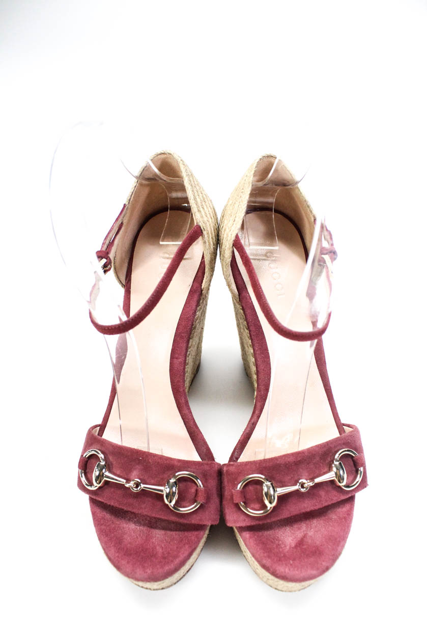 gucci horsebit ankle strap sandals