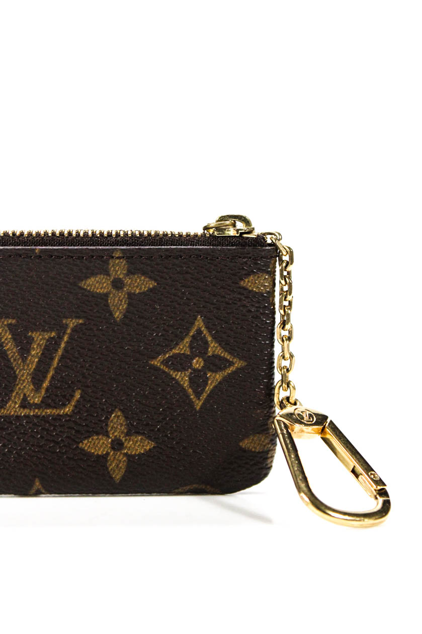 Louis Vuitton Cherry Monogram Vernis Pochette Cles Key and Change