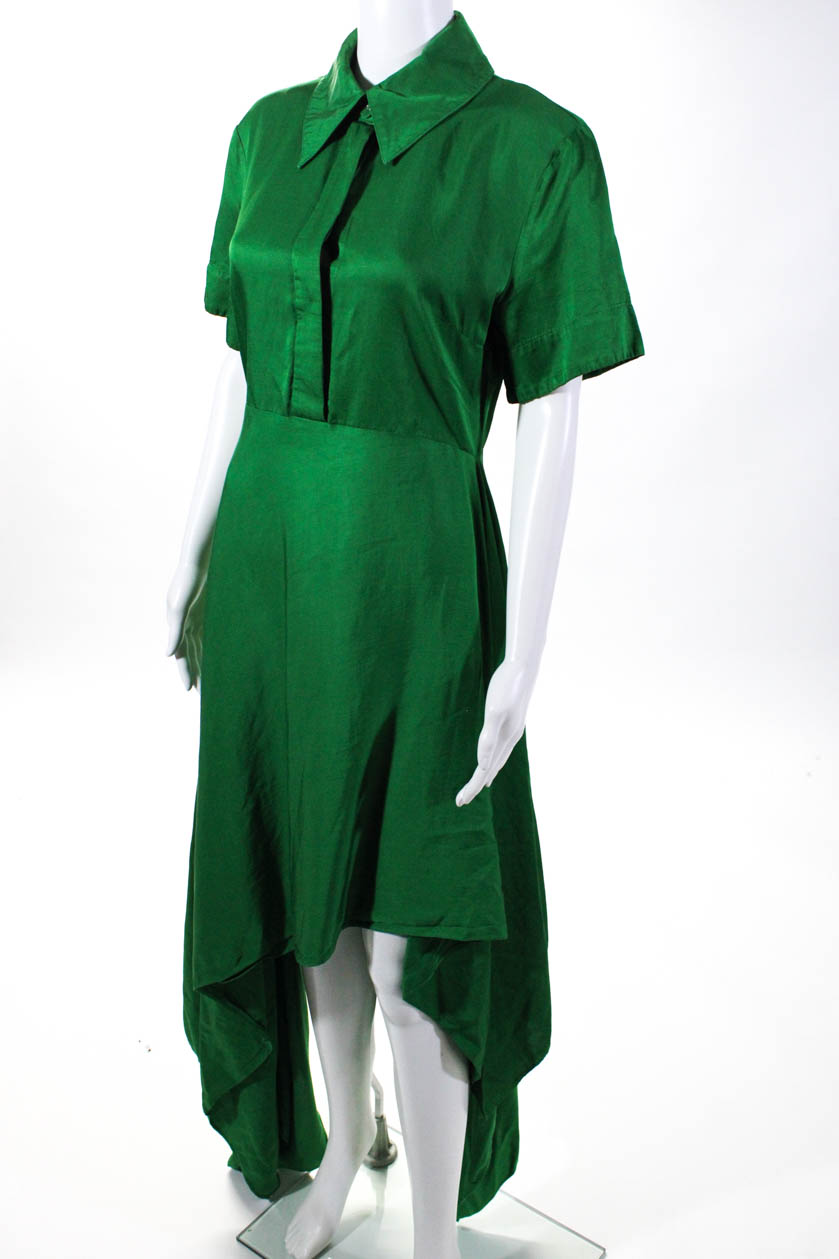 Solace London Womens Green Mia Dress Size 12 11418640 | eBay