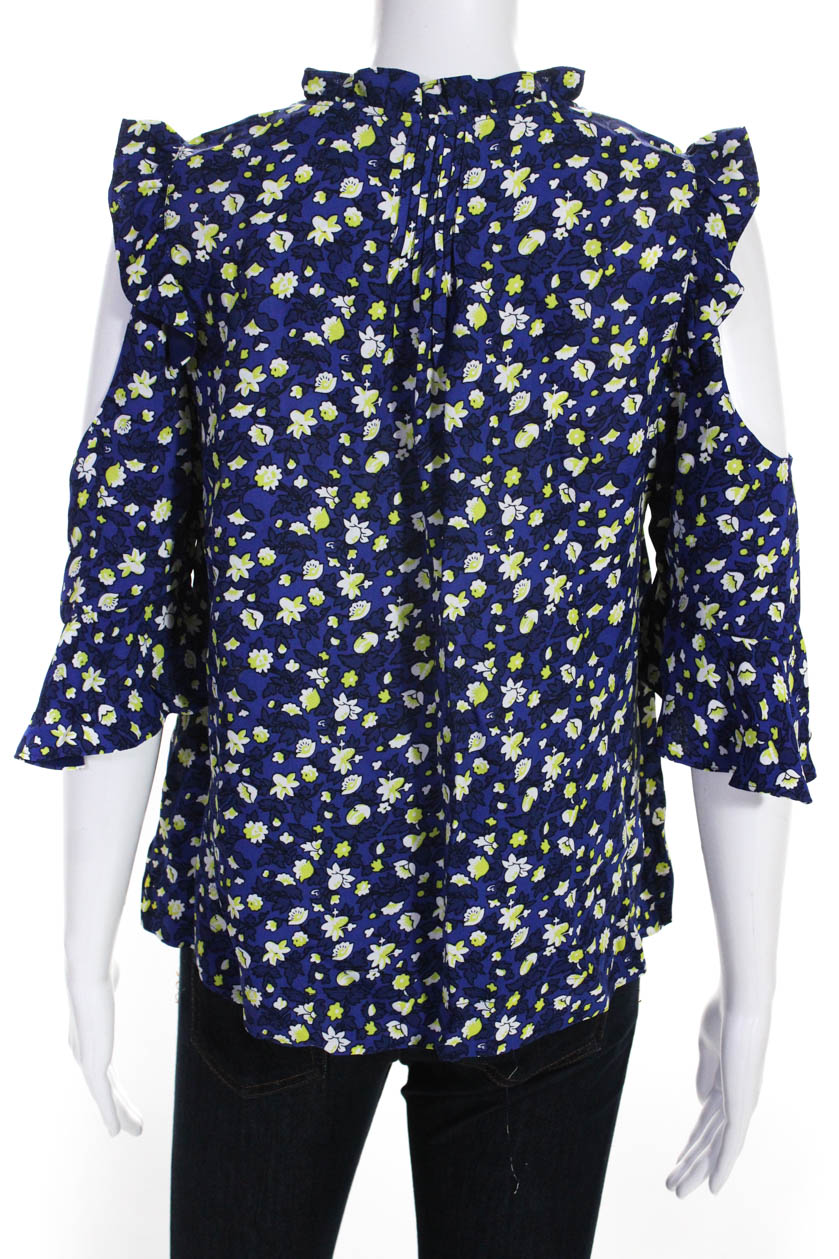 whistles daisy print blouse