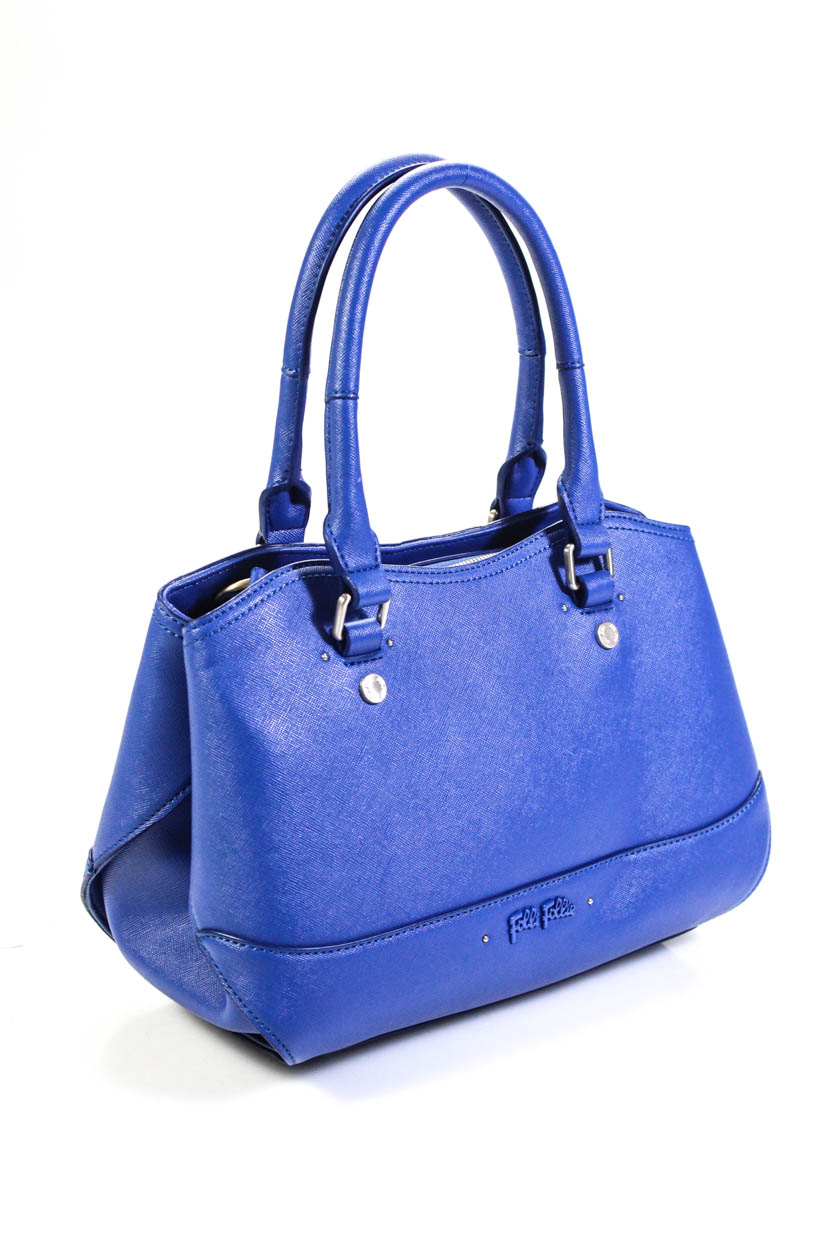 Folli Follie Womens Uptown Hug Medium Handbag Blue | eBay