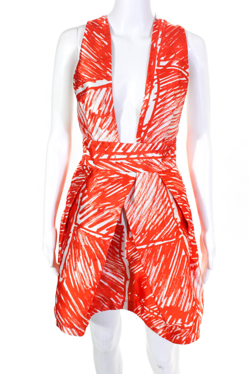 milly scribble print dress