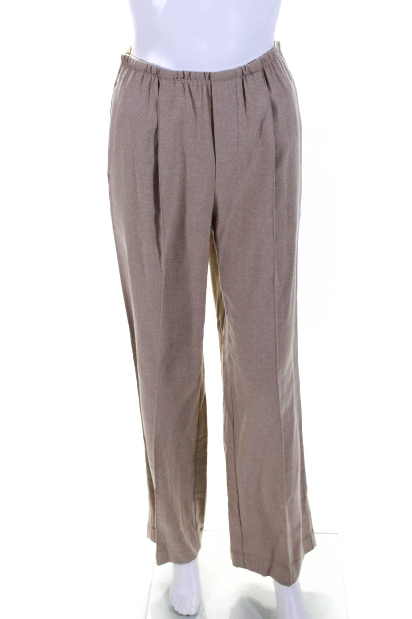 womens wide leg fleece pants