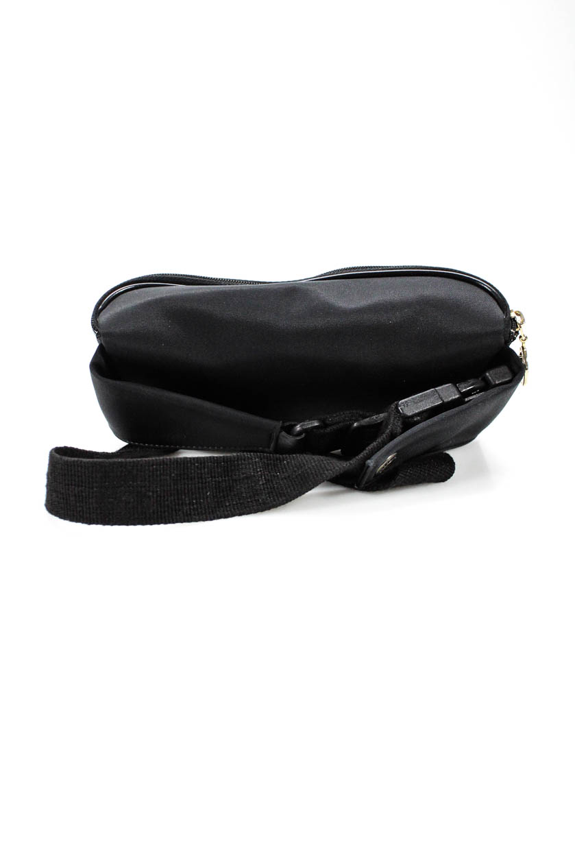 Longchamp Nylon Zip Close Fanny Pack Black | eBay