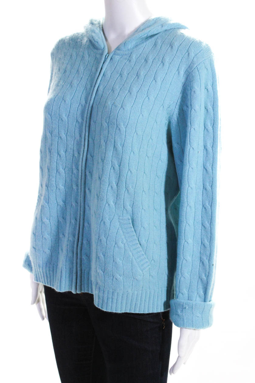 cable knit hoodie women's