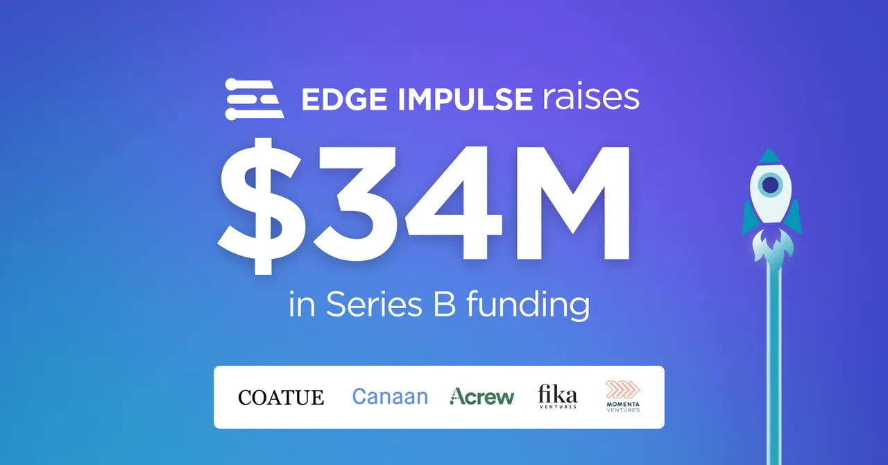 Edge Impulse wants to bring machine learning at the edge to everyone, announces M Series B funding