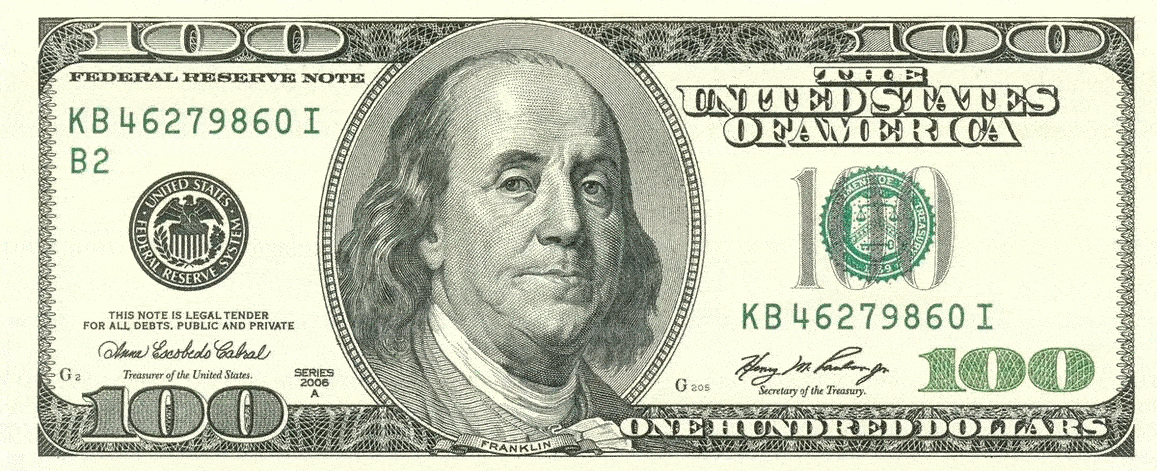 دلار سبز / سری اسکناس های عرضه شده در سال های 1996 - 2003