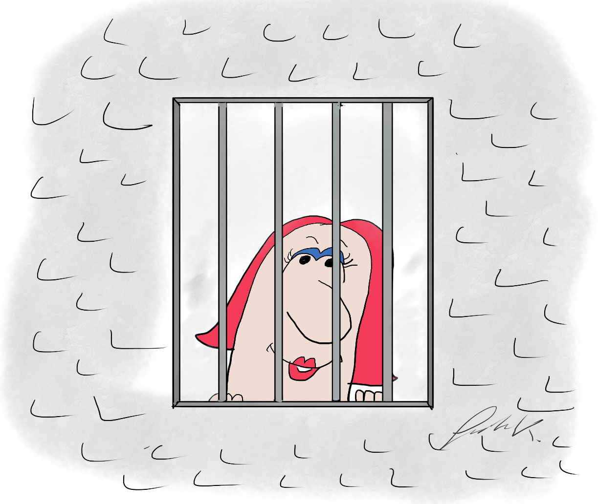 Jill in jail