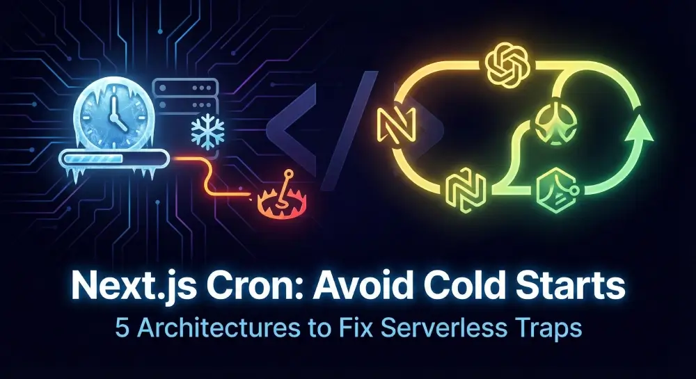 Next.js Cron Jobs: Fix Serverless Cold Starts & Timeouts