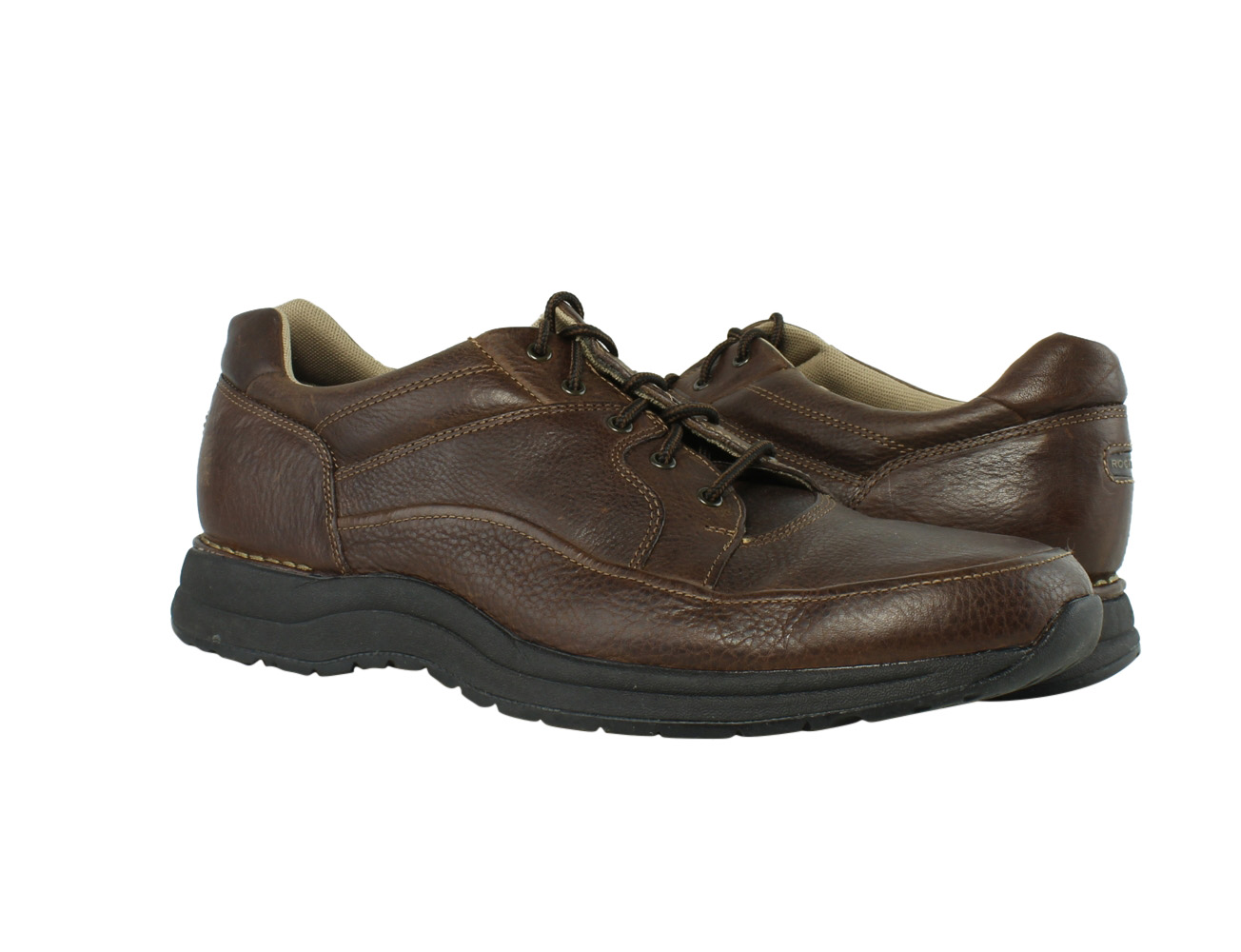 Rockport Mens Edge Hill Brown Walking Athletic Shoes Size 11.5 (225907 ...