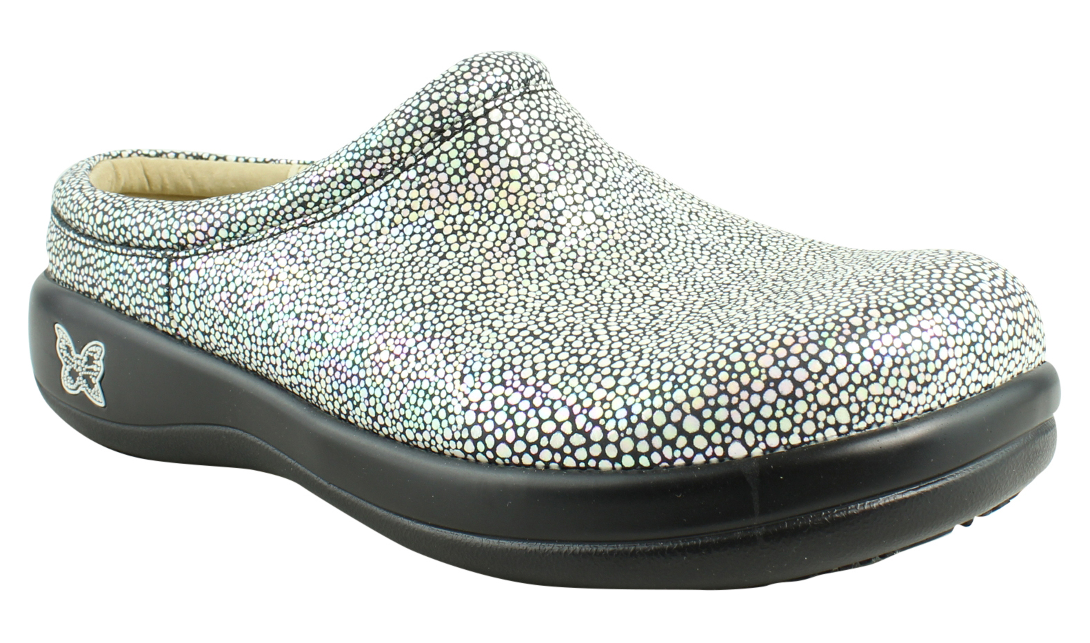 Alegria Womens Silver Clogs Size 5 (337146) eBay