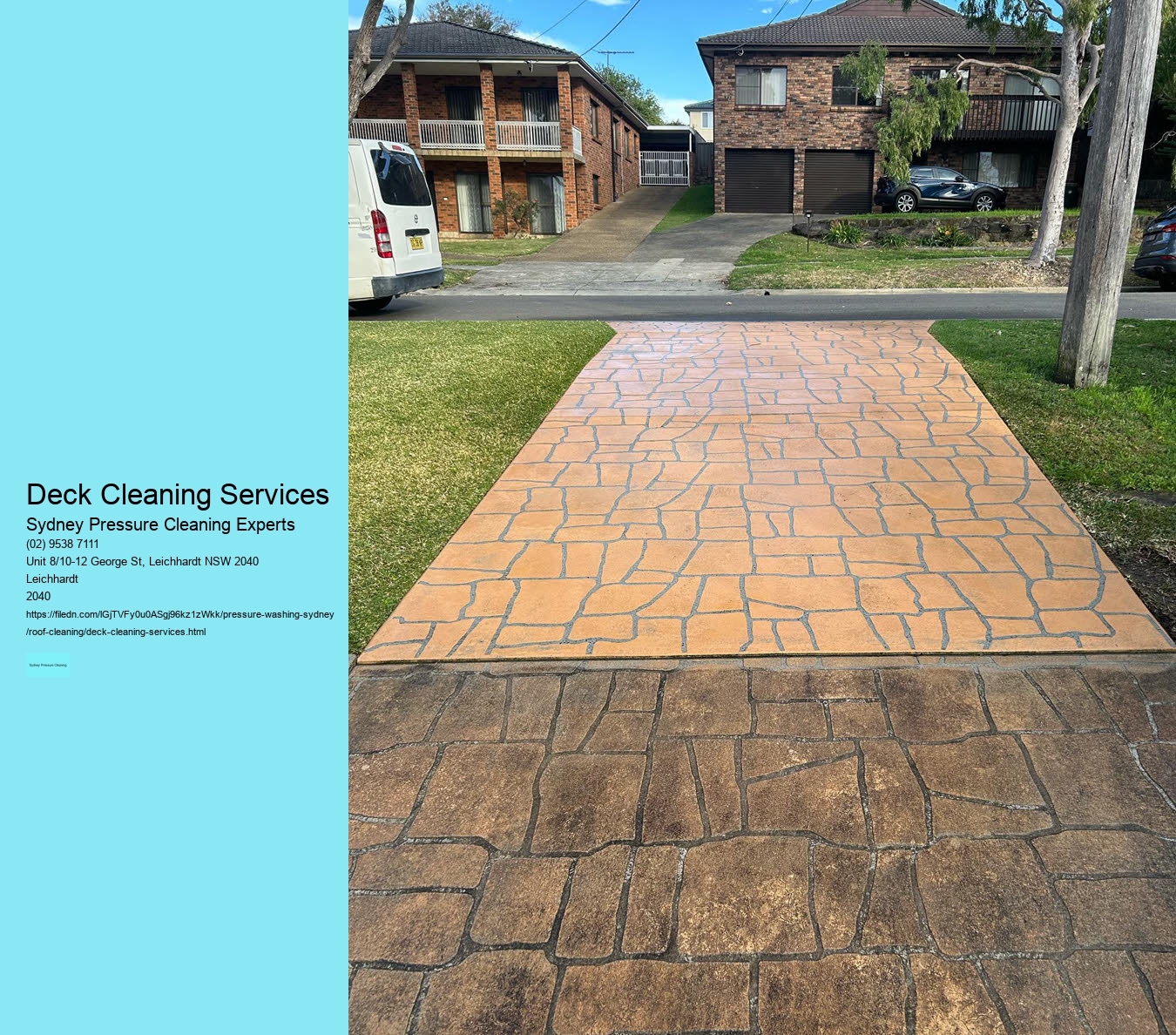 Deck Cleaning Services