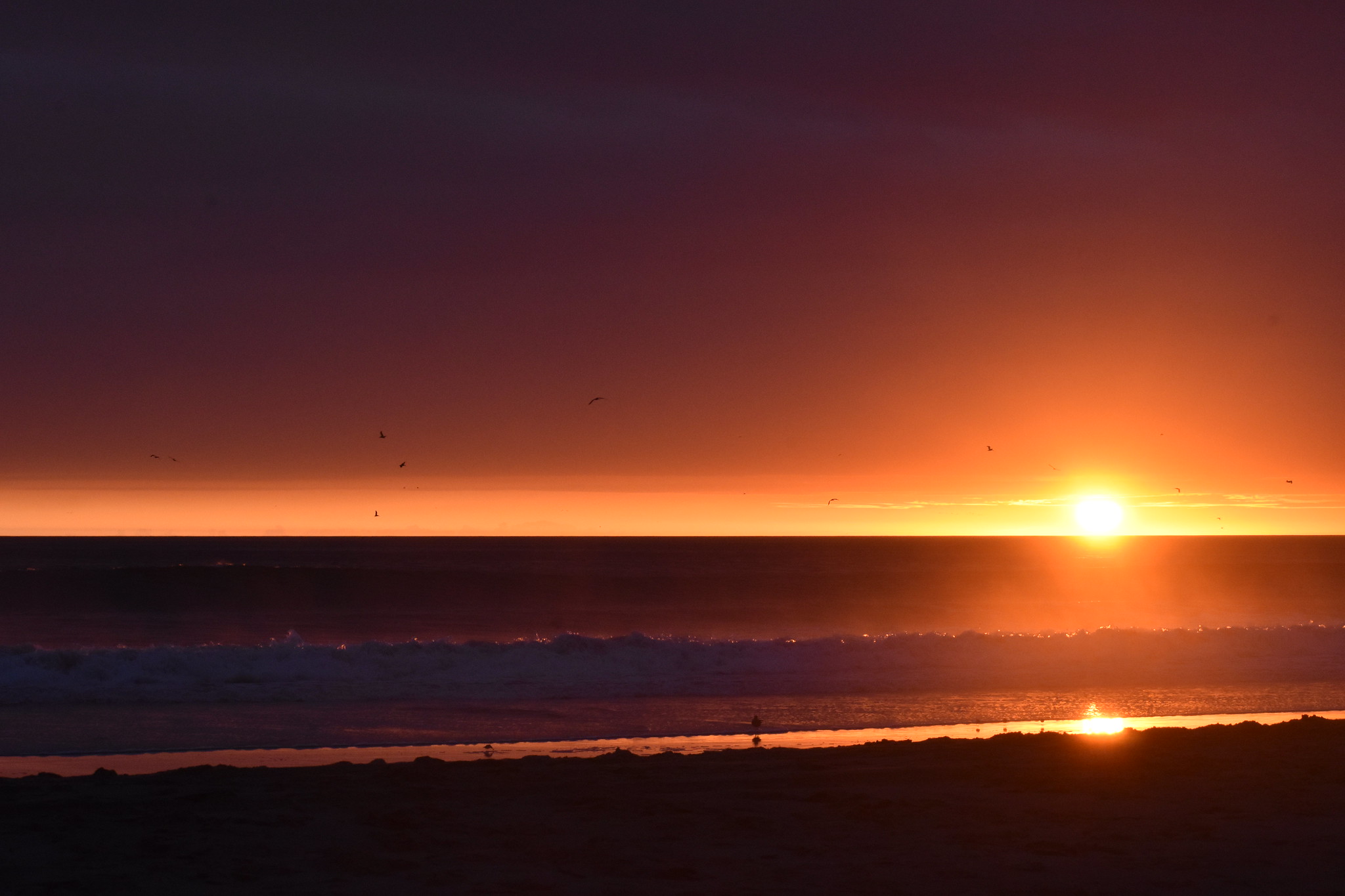 Sunset at Sunset State Beach