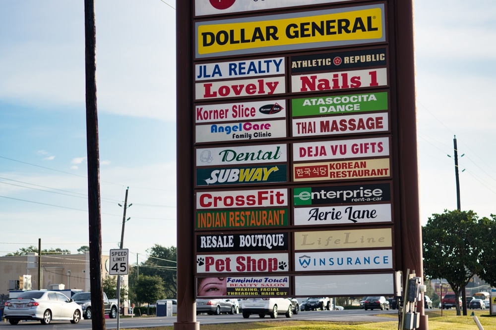 Sample Multi-Tenant Sign