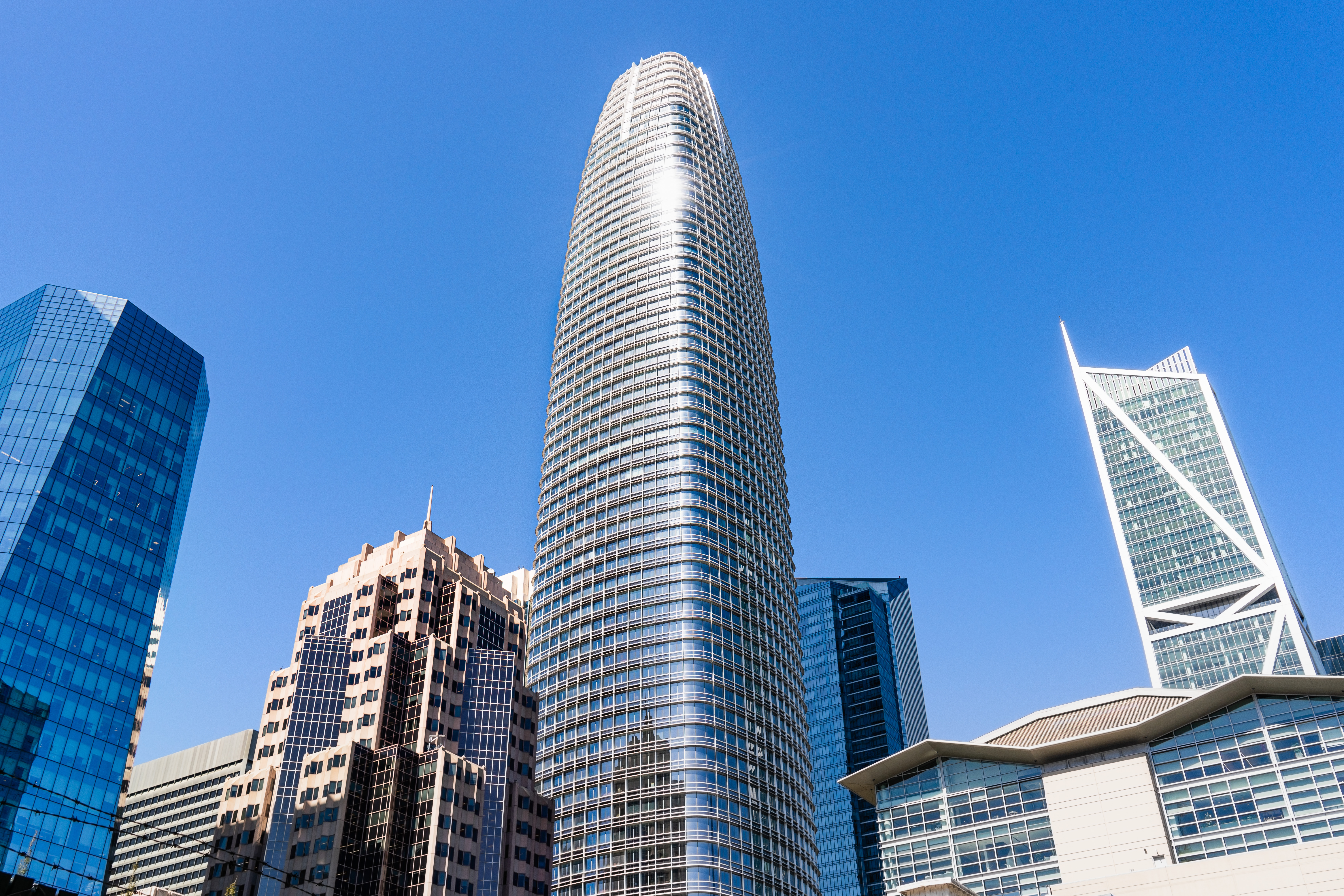 Commercial skyscrapers