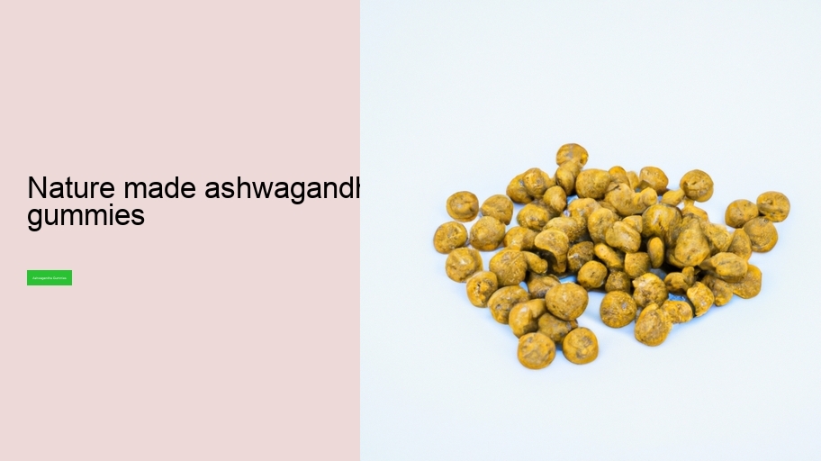 nature made ashwagandha gummies