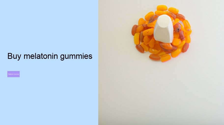 buy melatonin gummies