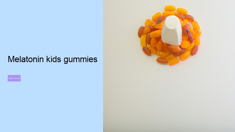 melatonin kids gummies