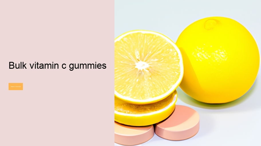 bulk vitamin c gummies