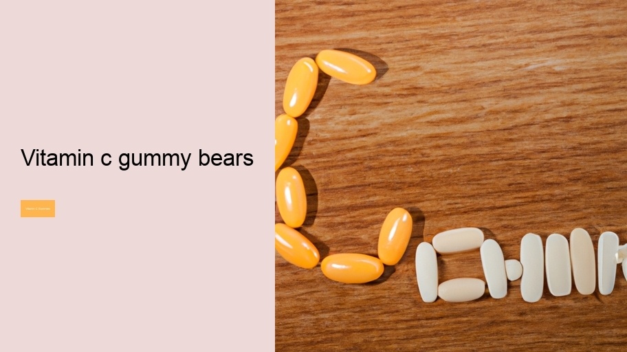 vitamin c gummy bears