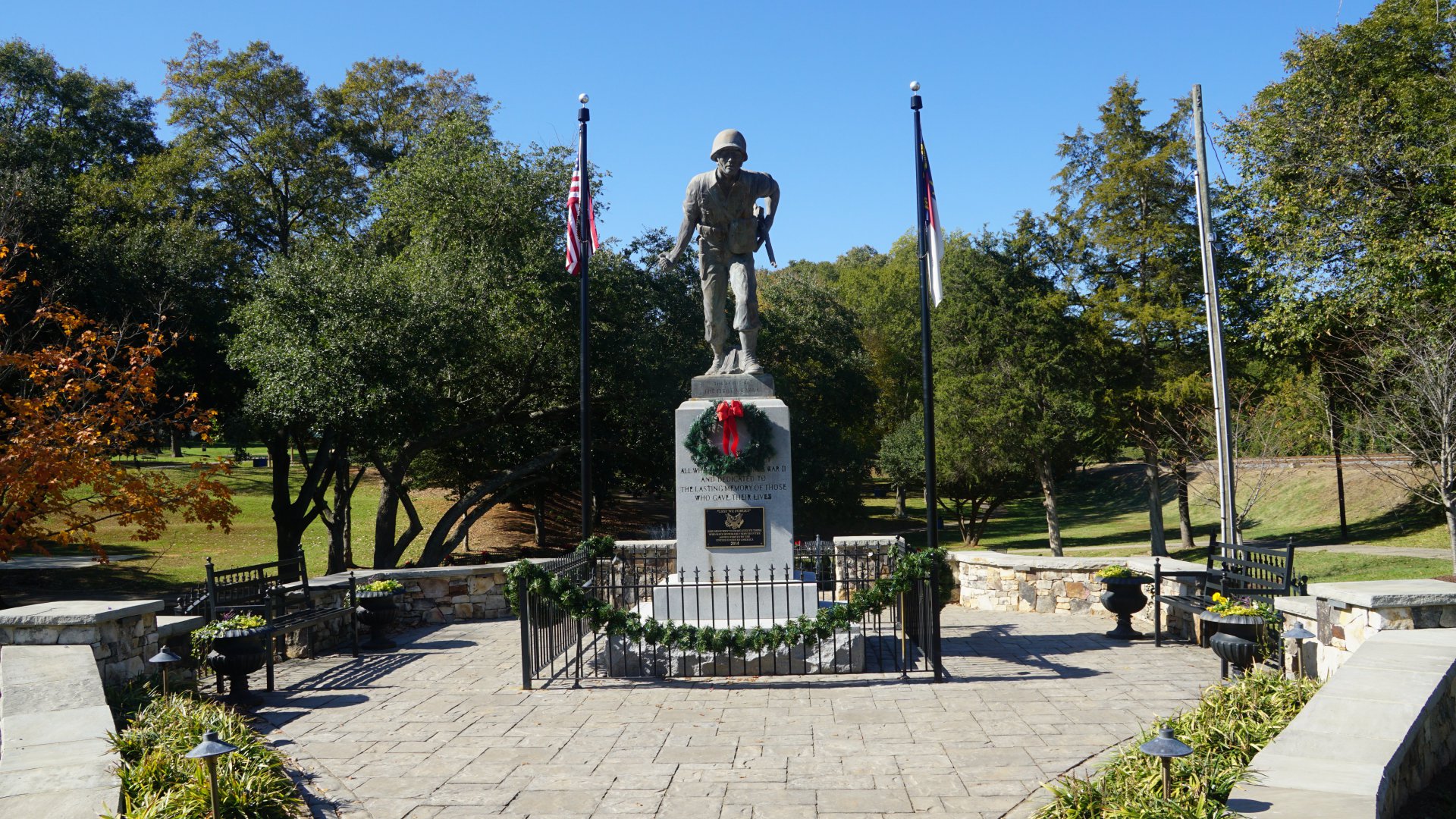 Belmont, NC - wwII monument