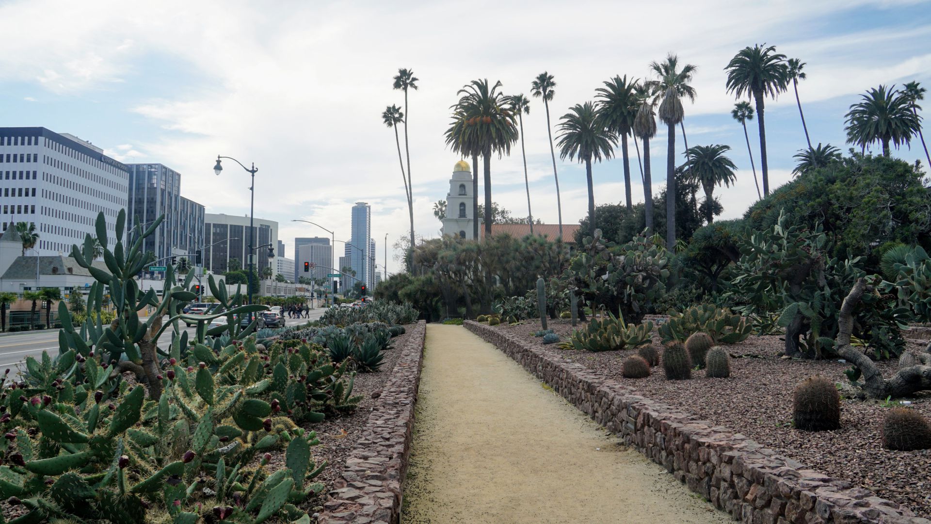 Beverly Hills, CA - Historic cactus garden