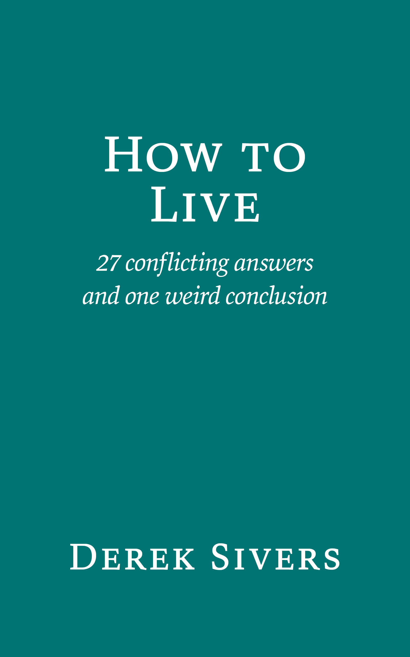 How to Live cover