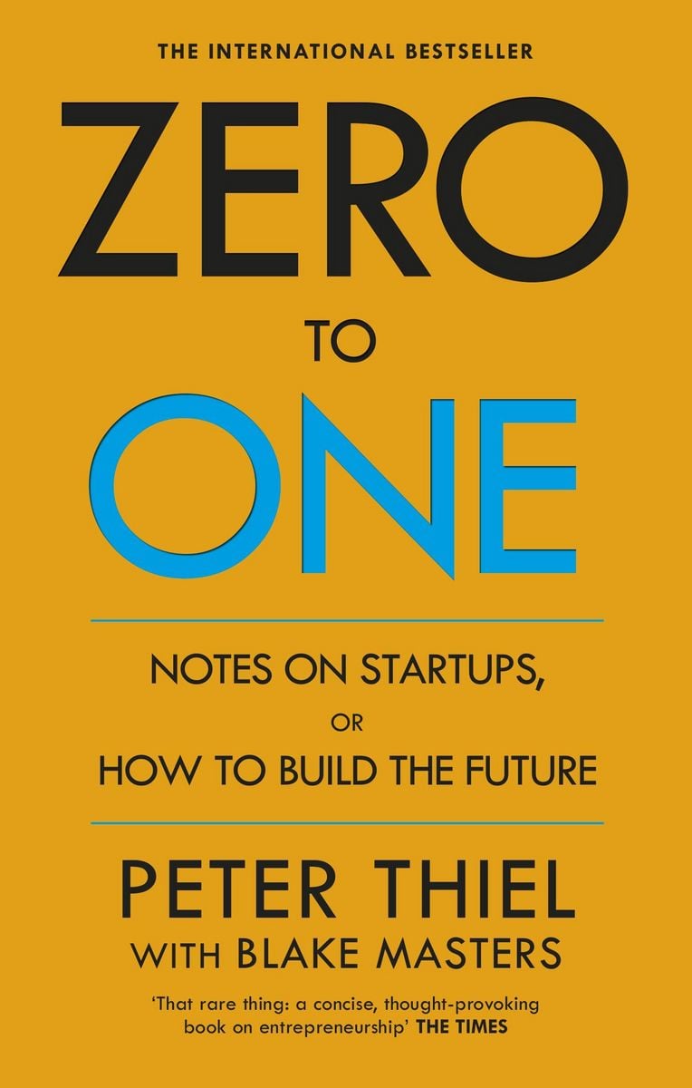From Zero to One cover