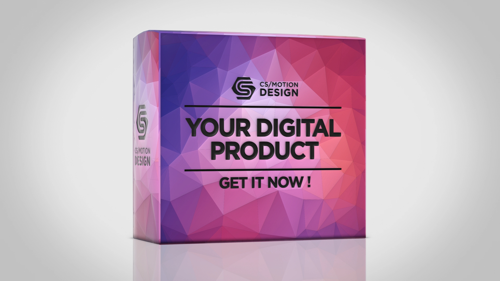 Digital Product Package Mockup - 1