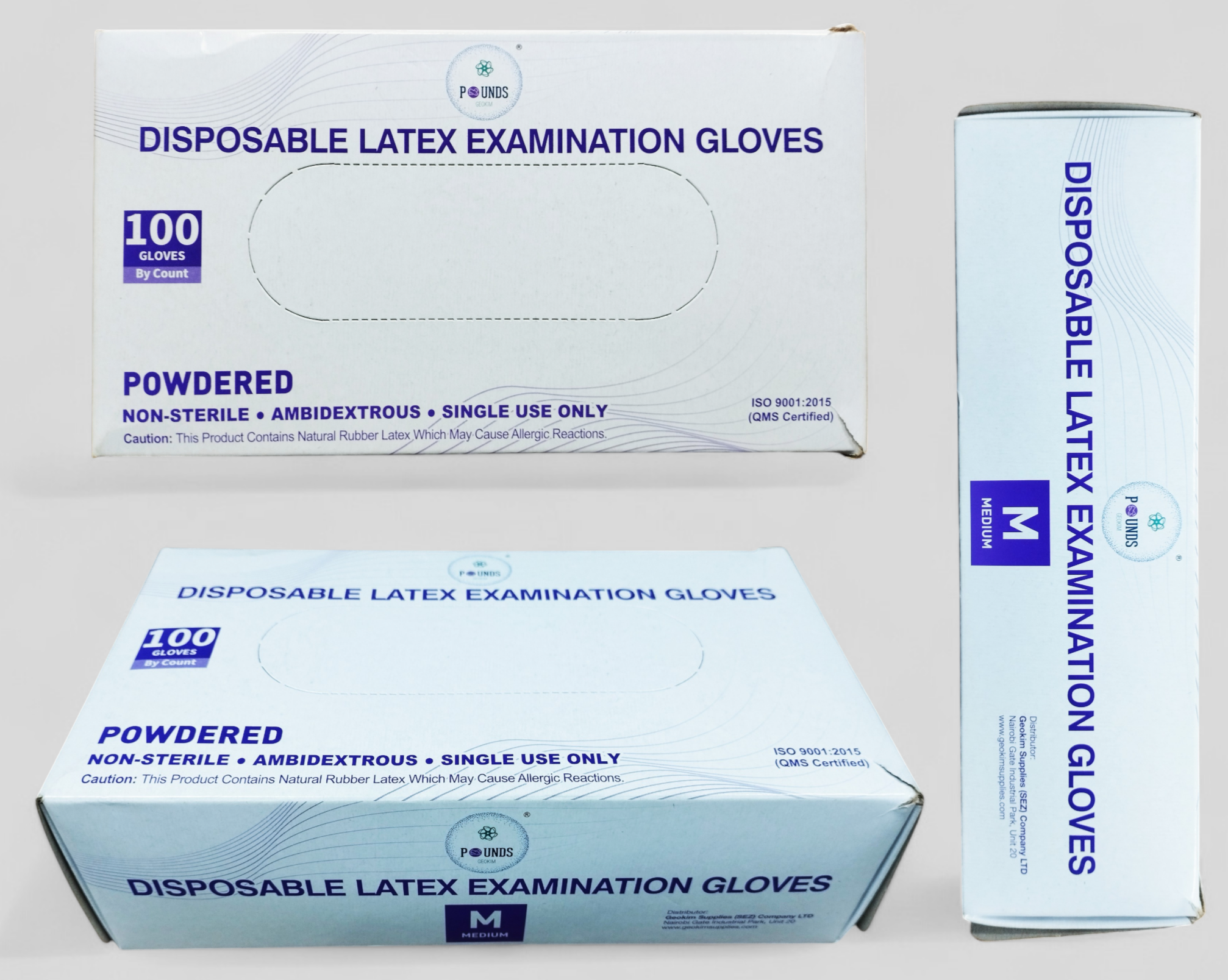 Disposable Latex Examination Gloves
