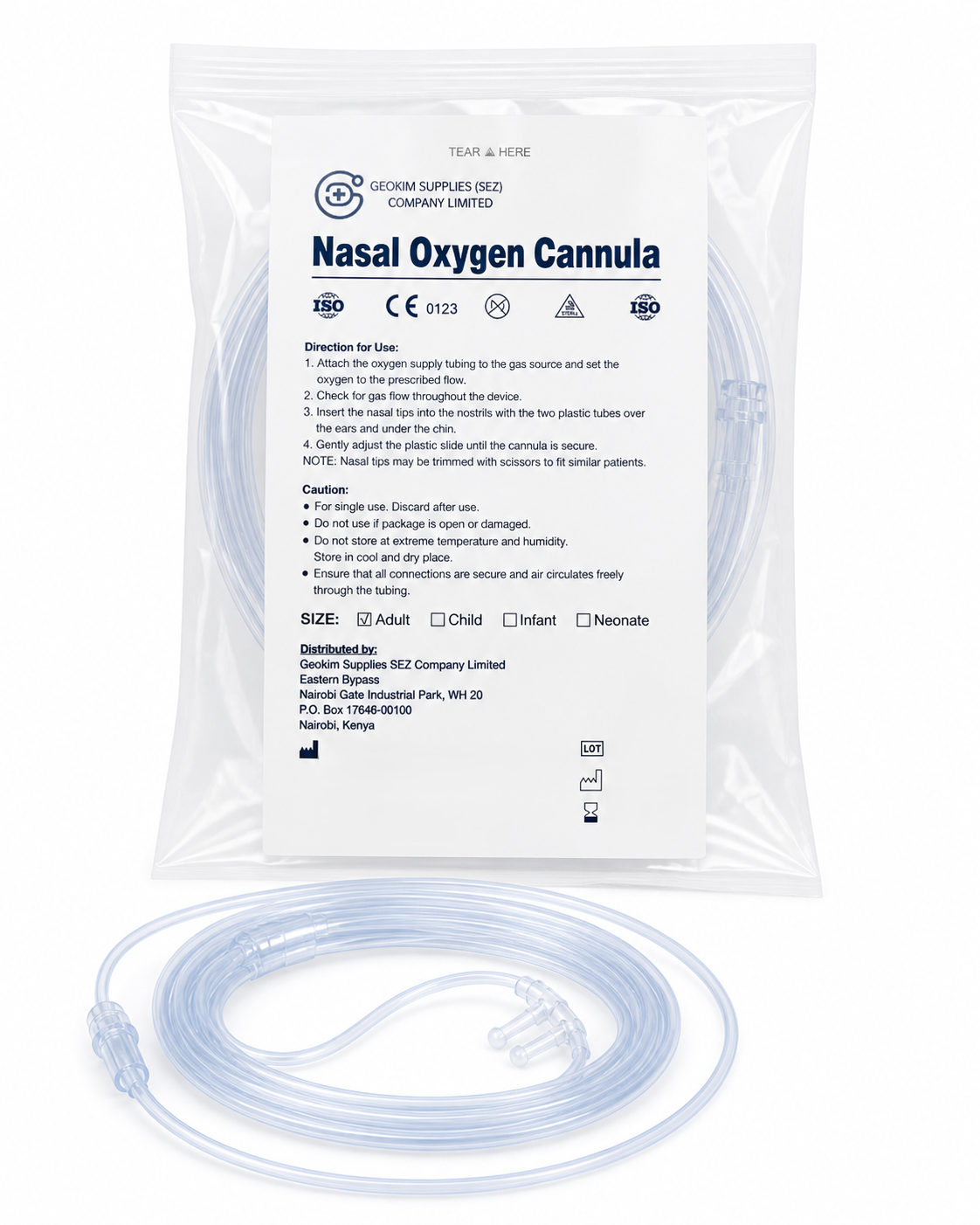 Nasal Oxygen Cannula