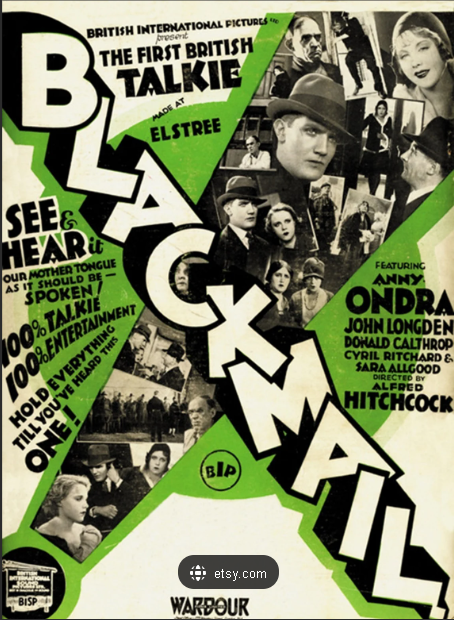 Watch Blackmail free online - 1929 Thriller movie