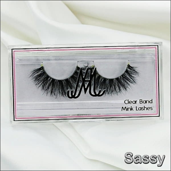 Clear Band Mink Eyelashes Sassy