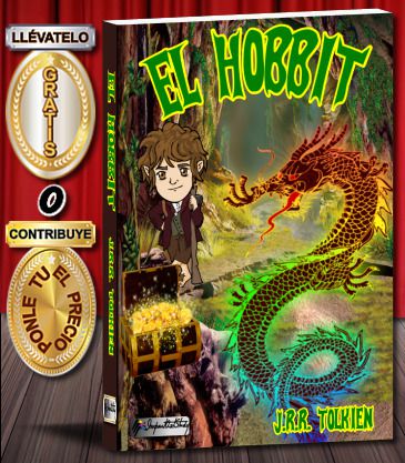 Portada de Libro Digital o E book El Hobbit-(J.R.R. Tolkien)