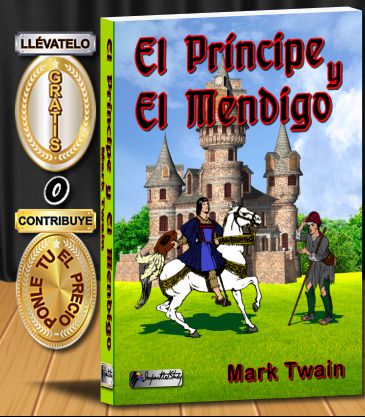 Portada de Libro Digital o E book El príncipe y el mendigo (Mark Twain)