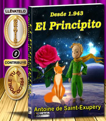 Portada de Libro Digital o E book El Principito - Antoine De Saint Exupery-