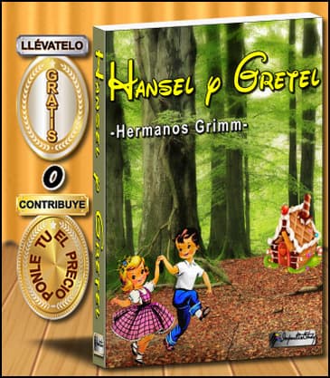 Portada de Libro Digital o Ebook Hansel y Gretel